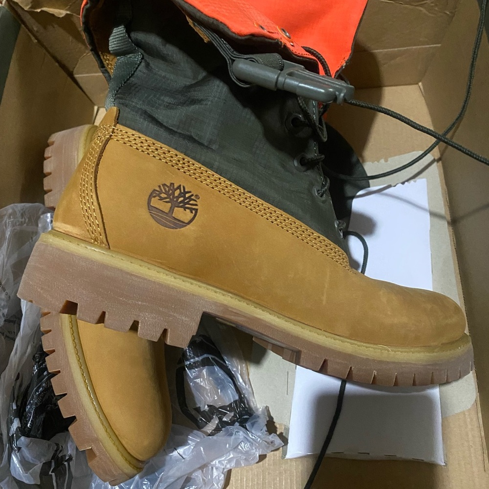 Timberland Tan Boots Rugged Durable Design